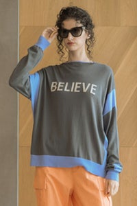 配色ロゴプルオーバー