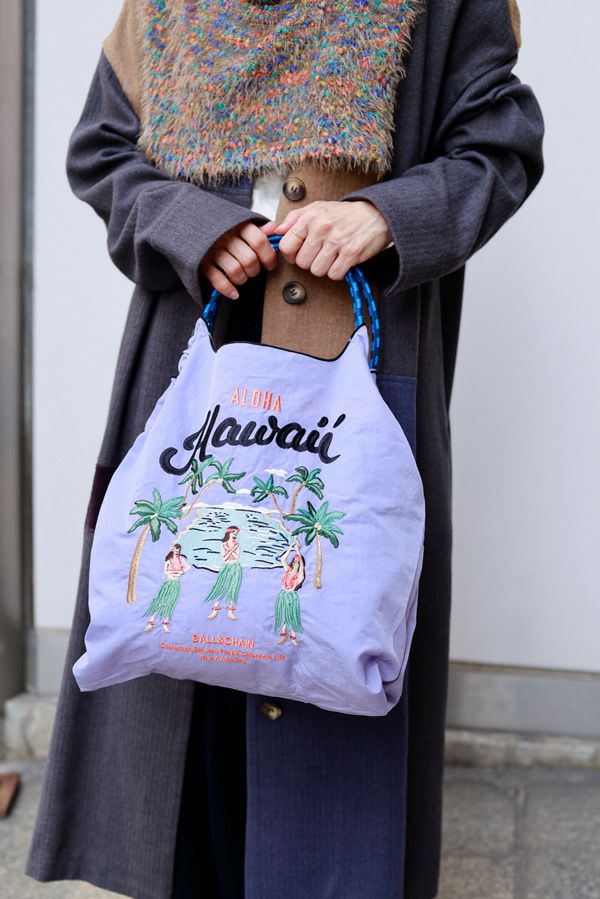Ball&Chain】ボールアンドチェーン エコバッグ HAWAII (M