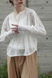 ビンテージトリコットプルオーバー