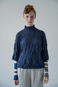 シワ半袖プルオーバー【定番】2025ss