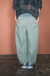 リブ付ワークパンツ