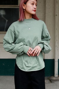 ギャザースリーブプルオーバー【定番】2025