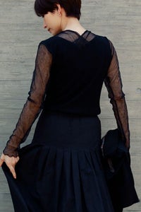 メッシュネックプルオーバー【定番】2025ss