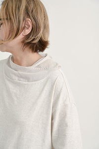 綿ローンフード衿プルオーバー【2025】