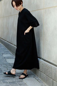 裏毛ワンピース