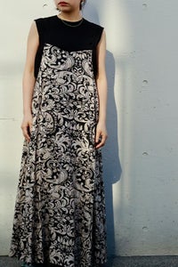 プリントキャミワンピース