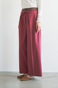 マニッシュワイドパンツ