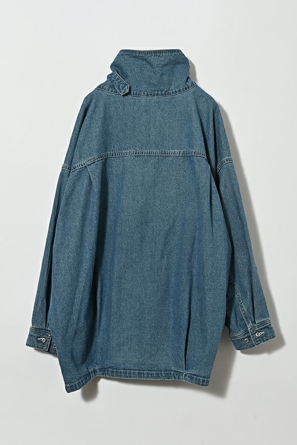 変形カラーデニムシャツ | メゾンドアムウ