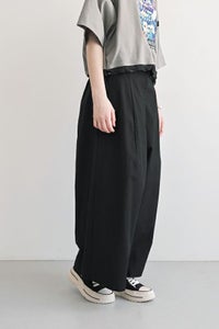 ロングダーツワイドパンツ