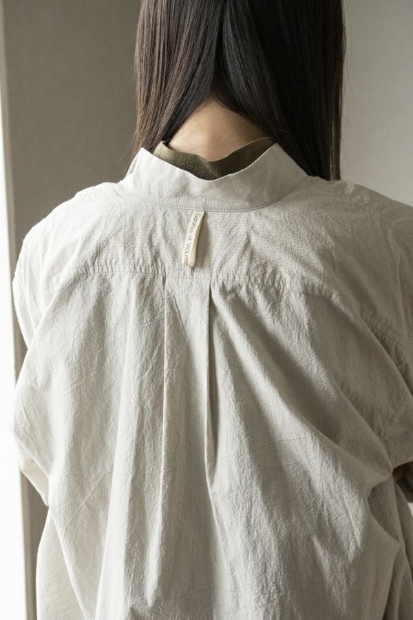 omayuページ ブラウジングシャツブルゾン | メゾンドアムウ