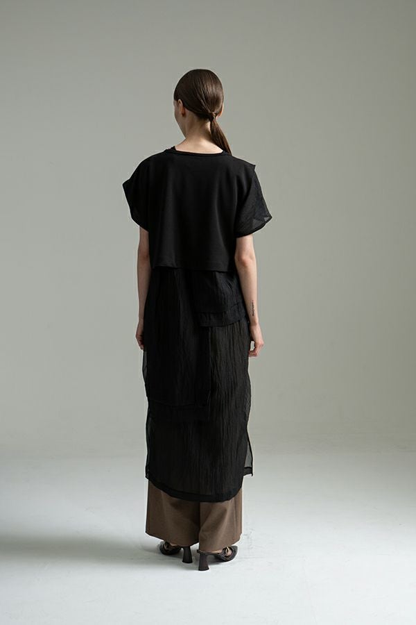 レイヤード切替ワンピース | メゾンドアムウ