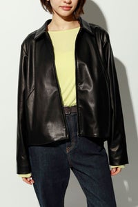 エコレザーブルゾン