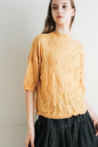 シワ半袖プルオーバー【定番】2026ss