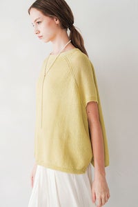 ペーパーヤーン2WAYプルオーバー