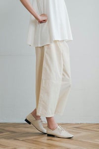 タック切替コクーンパンツ