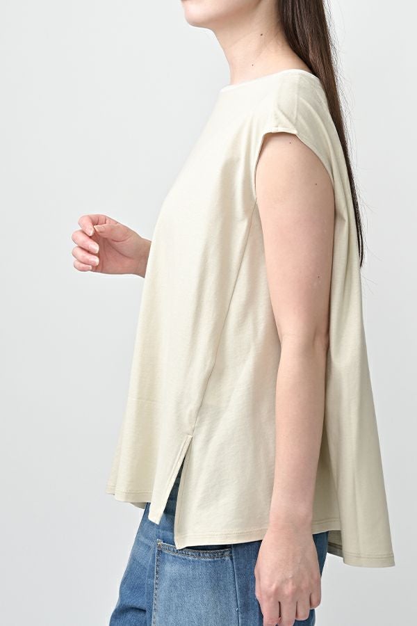 アシメフレンチスリーブTOPS | メゾンドアムウ
