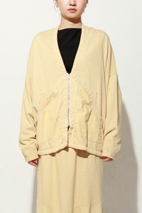 オーバーダイカーディガン