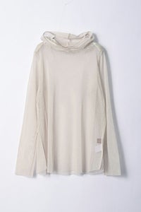 長袖メッシュフードプルオーバー【定番】2026