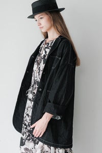 デニムワッシャーコート