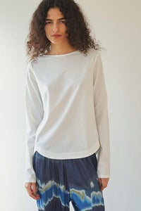 ボートネックロンT