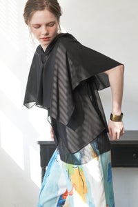 ハンカチヘムプルオーバー