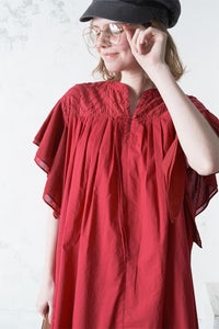 ヨークレースロングプルオーバー