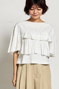 【５月下旬予定】別布付きクルーネックプルオーバー